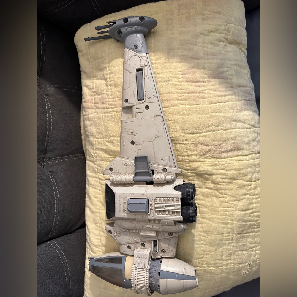 Vintage Star Wars B wing fighter 1984